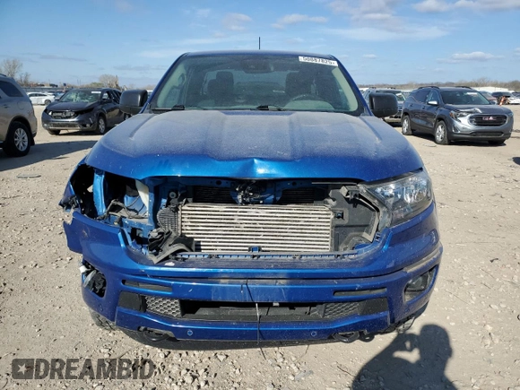 2019 Ford Ranger XL with VIN 1FTER1FH0KLB08165, listed as a Copart auction lot 50887825 with 95,405 mi miles and Salvage title. Bid and sale history available at DreamBid. Image 5.