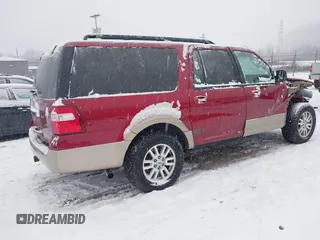 2014 Ford Expedition EL XLT with VIN 1FMJK1J5XEEF52397, listed as a IAAI auction lot 41314697 with 156,522 mi miles. Bid and sale history available at carsss.com. Image 4.