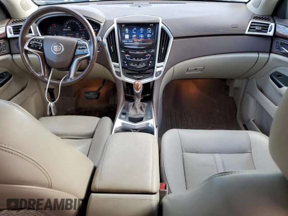 2015 Cadillac SRX Premium Collection with VIN 3GYFNGE37FS565834, listed as a Copart auction lot 89280275 with 101,468 mi miles and Clean Title. Bid and sale history available at carsss.com. Image 8.