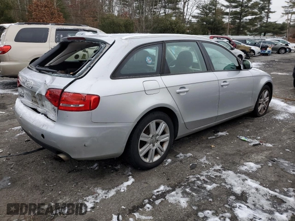 2009 Audi A4 2.0T Prem with VIN WAUVF78K19A189104, listed as a Copart auction lot 85190634 with 208,678 mi miles and Salvage Title. Bid and sale history available at carsss.com. Image 3.