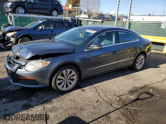 2012 Volkswagen CC Sport PZEV with VIN WVWMP7AN8CE516310, listed as a Copart auction lot 53072225 with 69,031 mi miles and Salvage Title. Bid and sale history available at carsss.com. Image 1.
