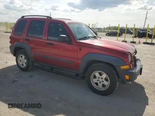 2007 Jeep Liberty Sport z VIN 1J4GL48K07W577597, wystawiony jako Copart lot #54377335 z przebiegiem 128 998 mil mil oraz Szkody całkowita. Historia ofert i sprzedaży dostępna na DreamBid. Obrazek 4.
