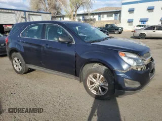 2016 Chevrolet Equinox LS with VIN 2GNFLEEK0G6233362, listed as a Copart auction lot 50273855 with 146,933 mi miles and Salvage Title. Bid and sale history available at DreamBid. Image 4.