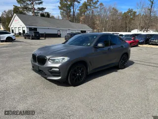 2019 BMW X4 xDrive30i with VIN 5UXUJ3C59KLG53260, listed as a Copart auction lot 48740055 with 129,341 mi miles and Clean Title. Bid and sale history available at carsss.com. Image 2.