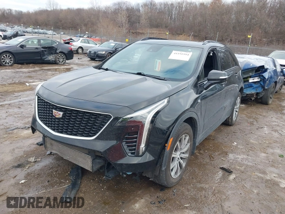 2021 Cadillac XT4 AWD Sport with VIN 1GYFZFR49MF065225, listed as a IAAI auction lot 41191994 with 58,095 mi miles and . Bid and sale history available at DreamBid. Image 17.