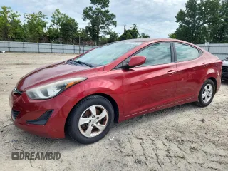 2015 Hyundai Elantra SE with VIN 5NPDH4AE2FH558049, listed as a Copart auction lot 65250025 with 165,420 mi miles and Clean title. Bid and sale history available at DreamBid. Image 1.