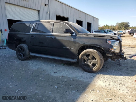 2015 Chevrolet Suburban LT with VIN 1GNSCJKC0FR505805, listed as a Copart auction lot 85913814 with 156,902 mi miles and Salvage Title. Bid and sale history available at carsss.com. Image 4.