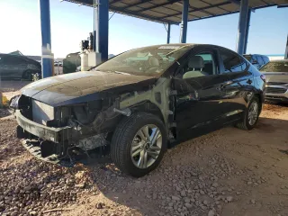 2020 Hyundai Elantra Value Edition z VIN KMHD84LF0LU106121, wystawiony jako Copart lot #60909575 z przebiegiem 129 120 mil mil oraz Szkoda całkowita • Salvage title. Historia ofert i sprzedaży dostępna na DreamBid. Obrazek 1.