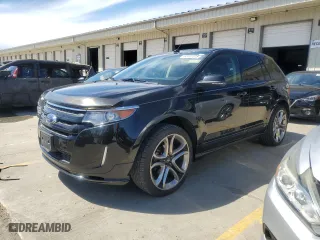 2014 Ford Edge Sport with VIN 2FMDK3AK2EBB28030, listed as a Copart auction lot 50151015 with 92,341 mi miles and Salvage Title. Bid and sale history available at carsss.com. Image 1.