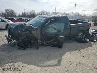 2019 Ford F-150 XL with VIN 1FTEX1EB2KFB65257, listed as a Copart auction lot 49614495 with 0 mi miles and Salvage Title. Bid and sale history available at carsss.com. Image 1.