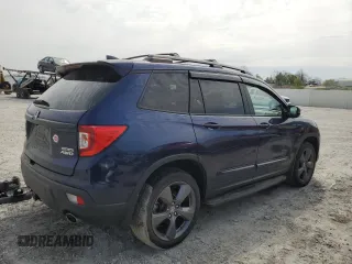 2021 Honda Passport Touring with VIN 5FNYF8H99MB042984, listed as a Copart auction lot 52858975 with 35,308 mi miles and Salvage title. Bid and sale history available at DreamBid. Image 3.