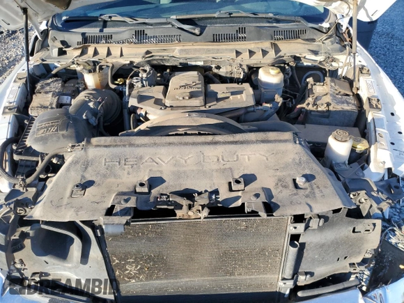 2018 Ram 2500 Big Horn with VIN 3C6UR5DL3JG406514, listed as a Copart auction lot 87155364 with 198,940 mi miles and Salvage Title. Bid and sale history available at carsss.com. Image 11.