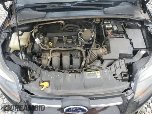 2012 Ford Focus SE with VIN 1FAHP3F28CL371926, listed as a Copart auction lot 60127115 with 162,617 mi miles and Salvage title. Bid and sale history available at DreamBid. Image 11.