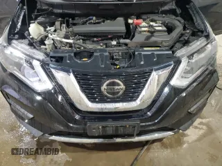 2018 Nissan Rogue SV with VIN 5N1AT2MV5JC758330, listed as a Copart auction lot 53326425 with 96,879 mi miles and Salvage Title. Bid and sale history available at carsss.com. Image 12.