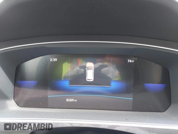 2023 Volkswagen Tiguan SE R-Line Black with VIN 3VVCB7AX0PM122636, listed as a IAAI auction lot 42040494 with 8,589 mi miles and . Bid and sale history available at DreamBid. Image 7.