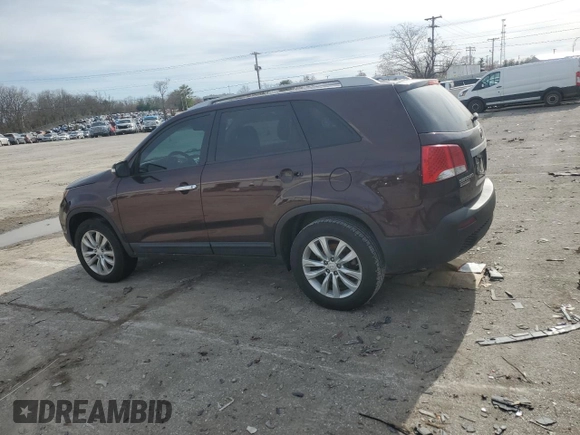 2011 Kia Sorento LX with VIN 5XYKT4A21BG085645, listed as a Copart auction lot 50027135 with Not Provided miles and Clean Title. Bid and sale history available at DreamBid. Image 2.