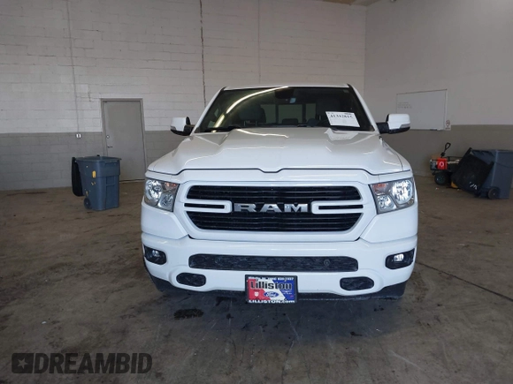 2021 Ram 1500 Big Horn with VIN 1C6SRFFTXMN780608, listed as a IAAI auction lot 41342815 with 70,406 mi miles and . Bid and sale history available at DreamBid. Image 12.