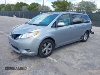 2013 Toyota Sienna LE AAS with VIN 5TDKK3DC4DS399295, listed as a IAAI auction lot 42173970 with 128,350 mi miles and . Bid and sale history available at DreamBid. Image 17.