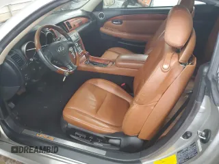 2003 Lexus SC 430 with VIN JTHFN48Y530038467, listed as a Copart auction lot 54416015 with 167,053 mi miles and Salvage Title. Bid and sale history available at DreamBid. Image 7.
