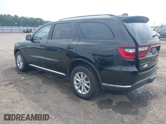 2023 Dodge Durango SXT Launch Edition with VIN 1C4RDJAG0PC584678, listed as a IAAI auction lot 42194281 with 34,013 mi miles and . Bid and sale history available at DreamBid. Image 3.