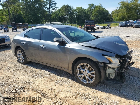 2014 Nissan Maxima SV with VIN 1N4AA5AP8EC458598, listed as a Copart auction lot 58099025 with 147,083 mi miles and Salvage title. Bid and sale history available at DreamBid. Image 4.