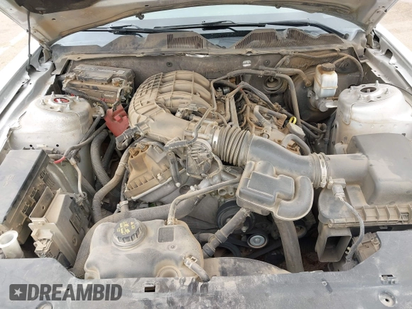 2011 Ford Mustang V6 with VIN 1ZVBP8AMXB5142041, listed as a IAAI auction lot 41938438 with 126,591 mi miles and . Bid and sale history available at carsss.com. Image 10.