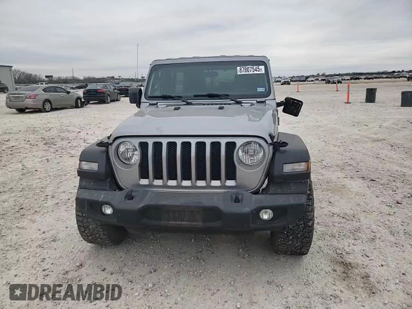 2021 Jeep Wrangler Unlimited 80th Anniversary with VIN 1C4HJXDN7MW680450, listed as a Copart auction lot 87807545 with 117,275 mi miles and Salvage title. Bid and sale history available at DreamBid. Image 11.