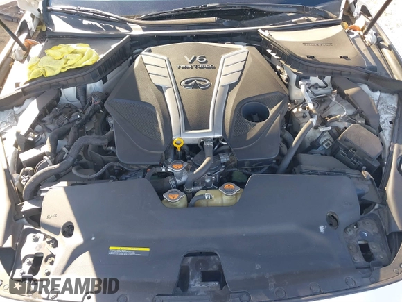 2018 Infiniti Q50 3.0t LUXE with VIN JN1EV7AP5JM362091, listed as a IAAI auction lot 41402140 with 73,355 mi miles. Bid and sale history available at carsss.com. Image 10.