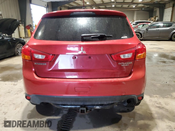 2016 Mitsubishi Outlander Sport 2.4 ES with VIN JA4AR3AW3GZ033766, listed as a Copart auction lot 49645895 with 73,704 mi miles and Salvage Title. Bid and sale history available at carsss.com. Image 6.
