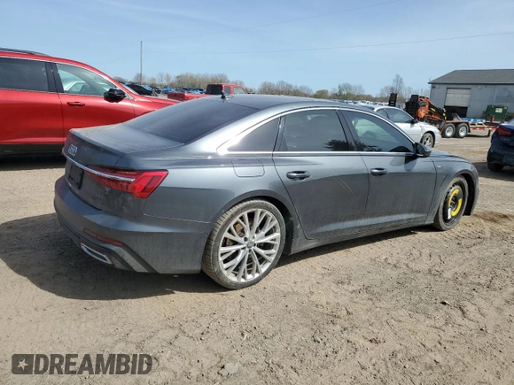 2019 Audi A6 Prestige with VIN WAUM2AF21KN094175, listed as a Copart auction lot 54902765 with 75,359 mi miles and Clean title. Bid and sale history available at DreamBid. Image 3.