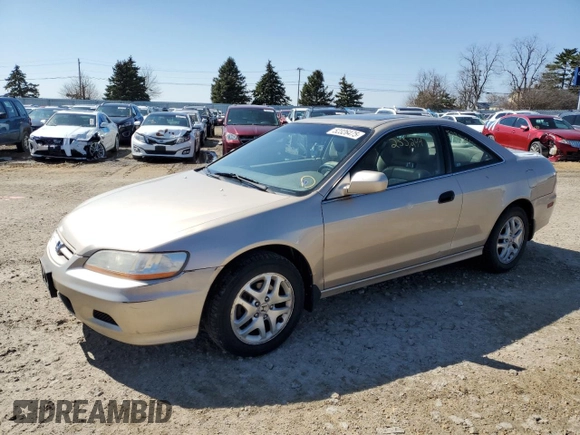 2001 Honda Accord EX z VIN 1HGCG22561A004046, wystawiony jako Copart lot #52326475 z przebiegiem 255 244 mil mil oraz Szkoda całkowita • Salvage title. Historia ofert i sprzedaży dostępna na DreamBid. Obrazek 1.