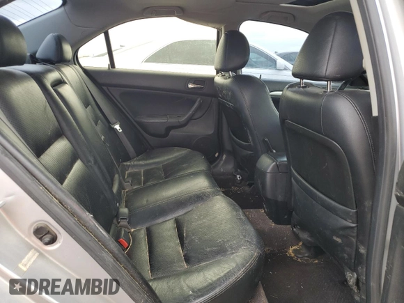 2006 Acura TSX Navi with VIN JH4CL96976C034263, listed as a Copart auction lot 47237645 with 0 mi miles and Salvage Title. Bid and sale history available at carsss.com. Image 10.
