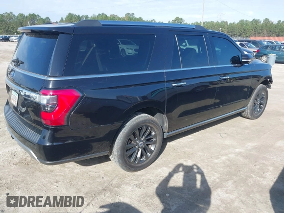 2021 Ford Expedition Max Limited z VIN 1FMJK1KT5MEA09891, wystawiony jako IAAI lot #40838342 z przebiegiem 81 594 mil mil oraz . Historia ofert i sprzedaży dostępna na DreamBid. Obrazek 4.