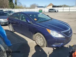 2011 Hyundai Sonata GLS with VIN 5NPEB4AC5BH036367, listed as a Copart auction lot 51372575 with 109,868 mi miles and Salvage Title. Bid and sale history available at carsss.com. Image 4.