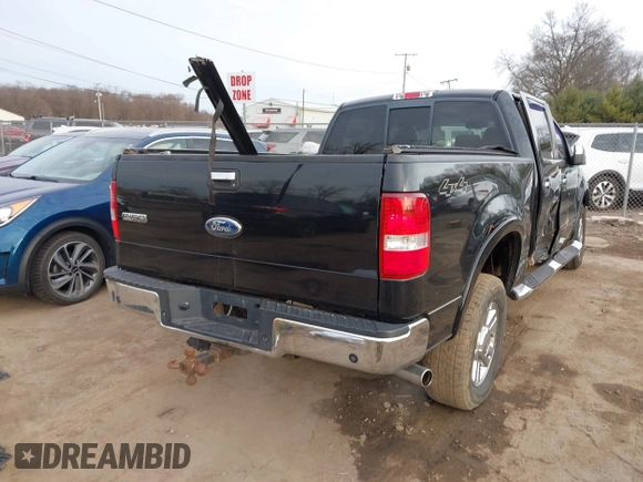 2008 Ford F-150 XLT with VIN 1FTPW14V68FA69776, listed as a IAAI auction lot 41823304 with 0 mi miles. Bid and sale history available at carsss.com. Image 4.