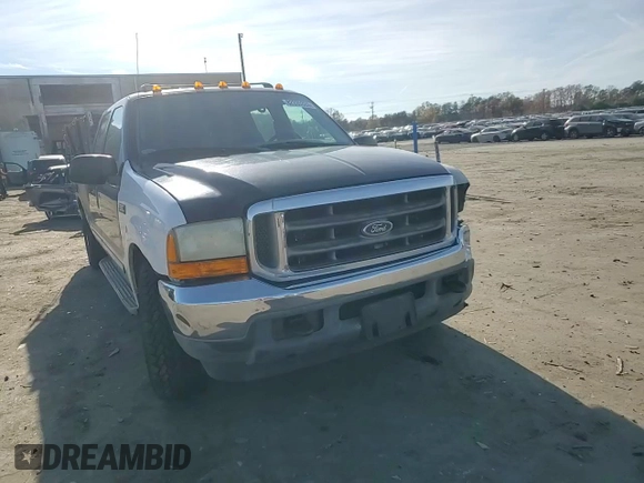 2001 Ford Super Duty F-250 XL with VIN 1FTNW20L11ED23827, listed as a Copart auction lot 82335324 with 223,835 mi miles and Salvage Title. Bid and sale history available at carsss.com. Image 11.