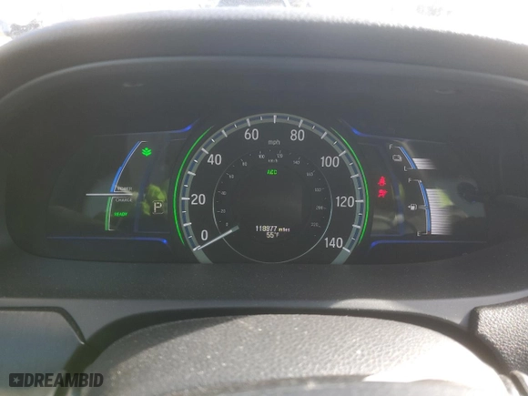 2015 Honda Accord Hybrid Touring with VIN 1HGCR6F79FA007768, listed as a Copart auction lot 47707125 with 118,877 mi miles and Salvage Title. Bid and sale history available at carsss.com. Image 9.