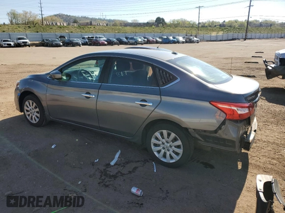 2017 Nissan Sentra SV with VIN 3N1AB7AP4HL723998, listed as a Copart auction lot 56484115 with 39,353 mi miles and Salvage title. Bid and sale history available at DreamBid. Image 2.