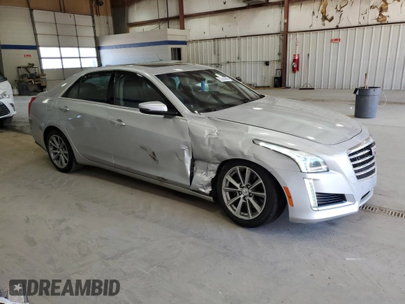 2019 Cadillac CTS Luxury RWD with VIN 1G6AR5SS8K0134895, listed as a Copart auction lot 52003695 with 88,621 mi miles and Salvage title. Bid and sale history available at DreamBid. Image 4.