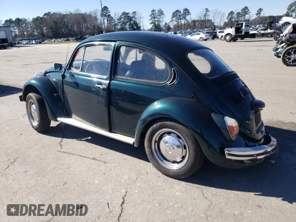 1971 Volkswagen Beetle with VIN 1112070809, listed as a Copart auction lot 42737085 with 13,894 mi miles and Salvage Title. Bid and sale history available at DreamBid. Image 2.