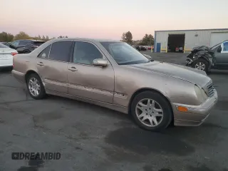 2001 Mercedes-Benz E-Class with VIN WDBJF70J31B293515, listed as a Copart auction lot 79318294 with 0 mi miles and Salvage Title. Bid and sale history available at carsss.com. Image 4.
