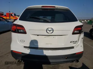 2015 Mazda CX-9 Touring with VIN JM3TB3CV3F0450497, listed as a Copart auction lot 53841845 with 124,550 mi miles and Salvage Title. Bid and sale history available at carsss.com. Image 6.