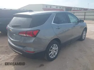 2024 Chevrolet Equinox LT with VIN 3GNAXUEG1RS182754, listed as a IAAI auction lot 42041296 with 32,015 mi miles. Bid and sale history available at carsss.com. Image 4.