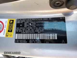 2015 Lexus RX 350 with VIN 2T2BK1BA2FC291237, listed as a Copart auction lot 54746945 with 155,541 mi miles and Salvage Title. Bid and sale history available at DreamBid. Image 13.