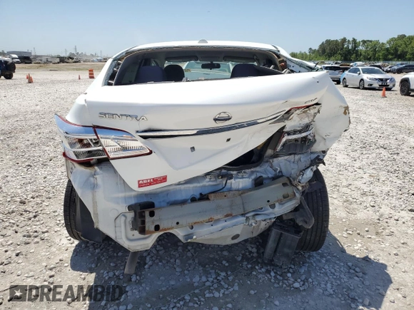 2017 Nissan Sentra SV with VIN 3N1AB7APXHL681448, listed as a Copart auction lot 52738975 with 113,864 mi miles and Salvage Title. Bid and sale history available at DreamBid. Image 6.