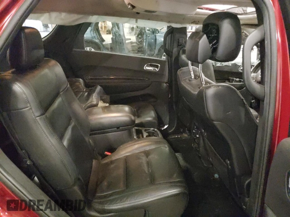 2013 Dodge Durango Crew with VIN 1C4RDJDG8DC638185, listed as a Copart auction lot 53487045 with Not Provided miles and Salvage Title. Bid and sale history available at carsss.com. Image 11.