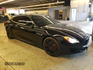 2016 Maserati Quattroporte S Q4 with VIN ZAM56RRA5G1191726, listed as a Copart auction lot 65444593 with 94,893 mi miles. Bid and sale history available at carsss.com. Image 4.