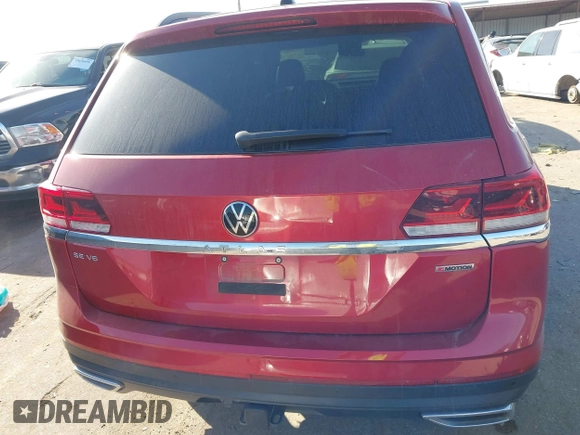 2022 Volkswagen Atlas 3.6L V6 SE w/Technology with VIN 1V2HR2CA3NC536146, listed as a IAAI auction lot 41090757 with 30,488 mi miles. Bid and sale history available at carsss.com. Image 16.