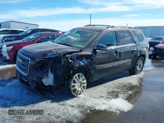 2016 GMC Acadia SLT with VIN 1GKKVRKD6GJ127164, listed as a IAAI auction lot 41737601 with 148,256 mi miles. Bid and sale history available at carsss.com. Image 2.