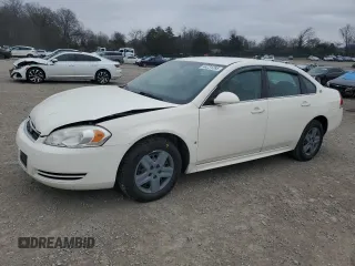 2009 Chevrolet Impala LS with VIN 2G1WB57K191156616, listed as a Copart auction lot 44231285 with 186,335 mi miles and Clean Title. Bid and sale history available at DreamBid. Image 1.